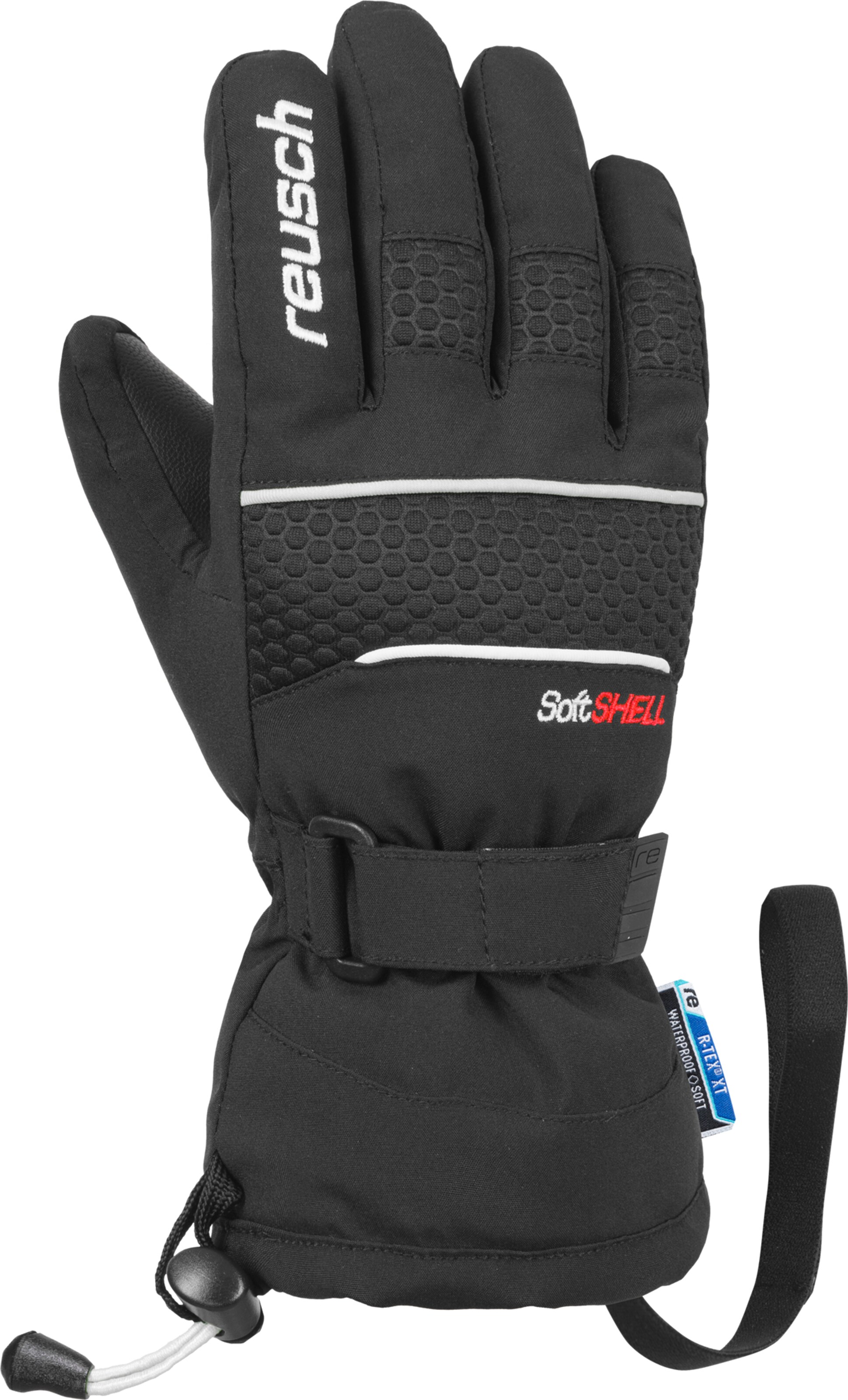 REUSCH Fingerhandschuhe 'Connor R-TEX® XT' in Schwarz: Vorderseite