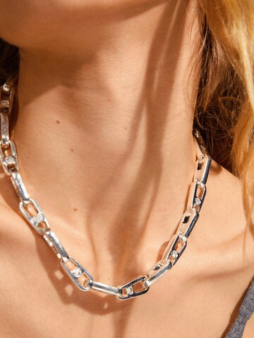 Pilgrim Necklace 'LOVE' in Silver