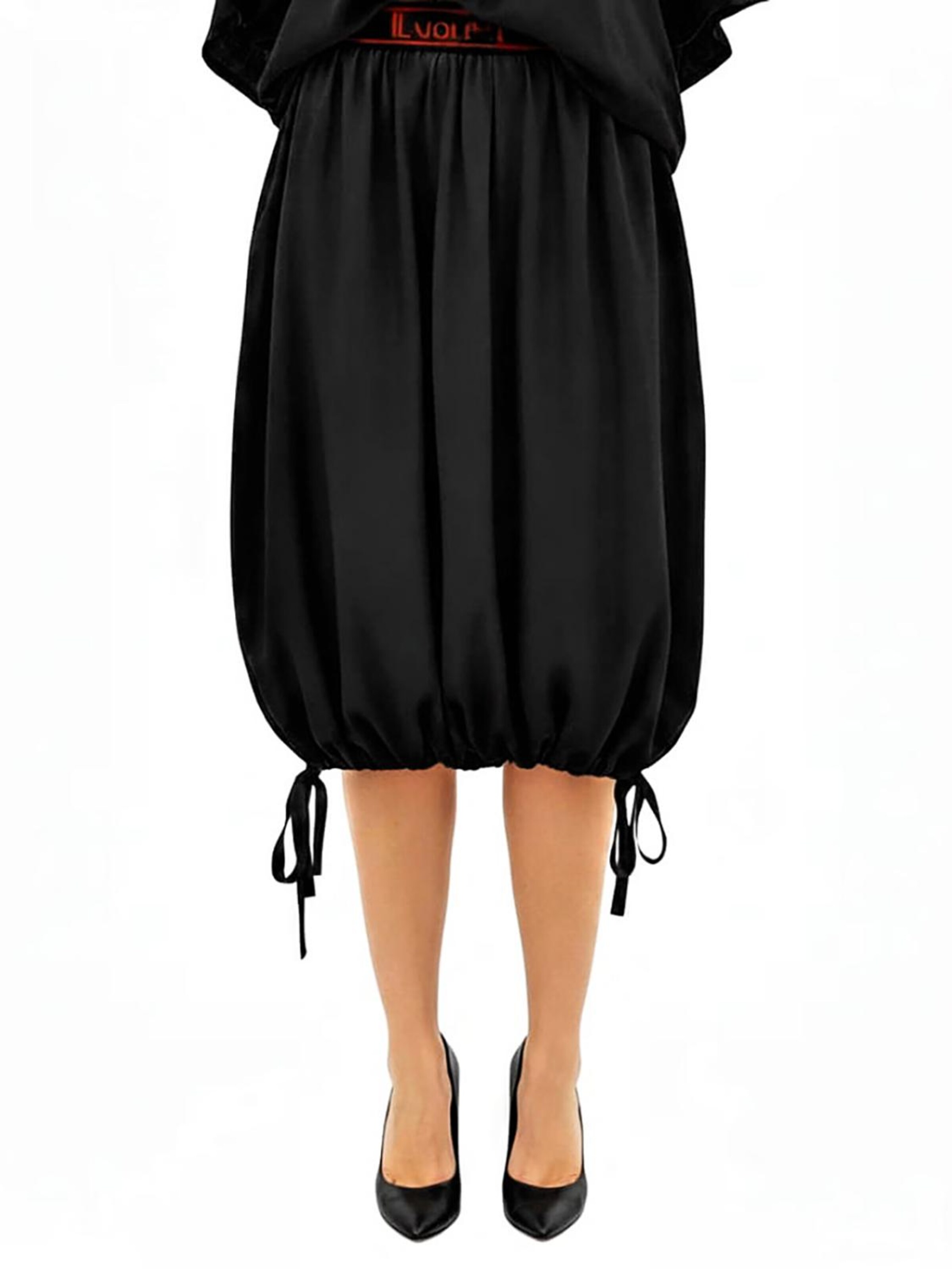 IUnique Nederdel 'Pirate' i sort: forside