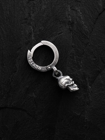 REYTEL Ohrring 'SCHEDEL' in Silber