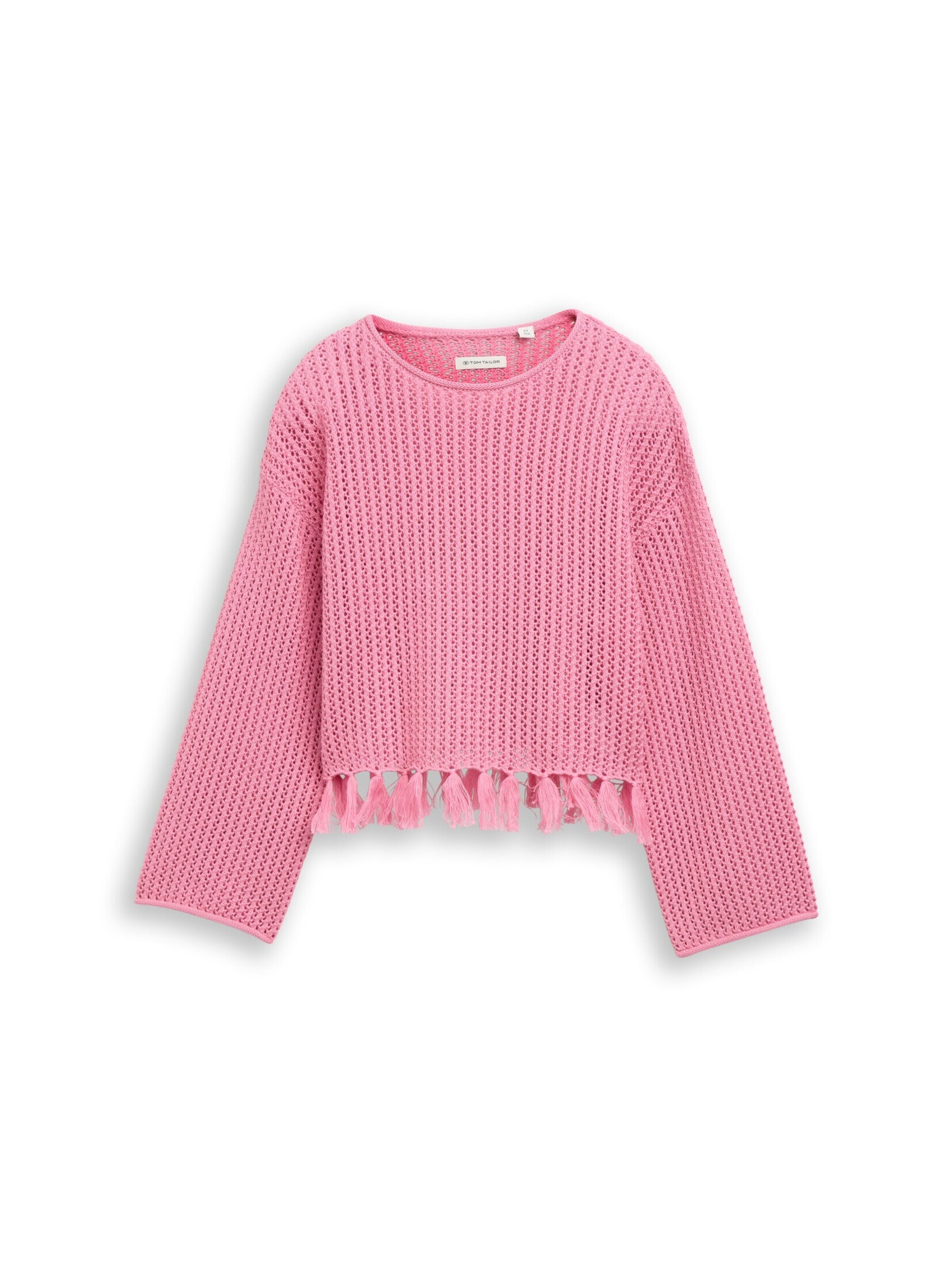 Pull-over TOM TAILOR en rose : devant