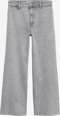 Wide leg Jeans 'Catherin' di MANGO in grigio: frontale