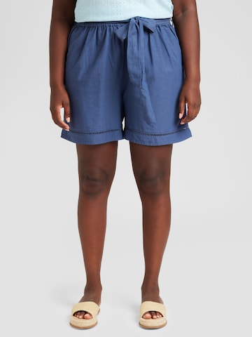 ONLY Carmakoma Loose fit Pants 'JUPITER' in Blue: front