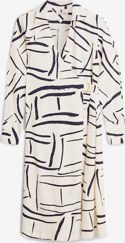 Abito camicia di TOMMY HILFIGER in bianco: frontale