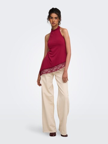 Haut 'ONLARIA' ONLY en rouge