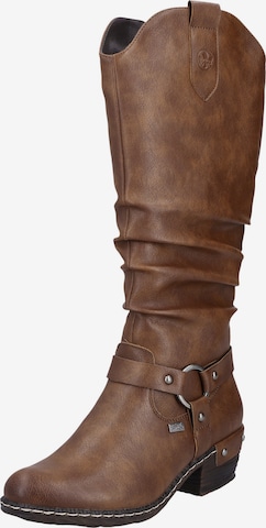Rieker Cowboy boot in Brown: front