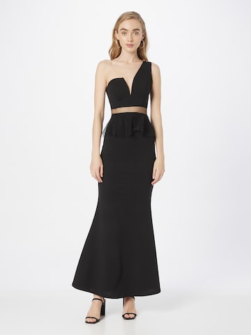 WAL G. Evening dress 'RIELY' in Black: front