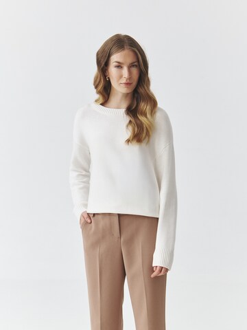 Bootcut Pantaloni con piega frontale 'Laurania' di TATUUM in marrone