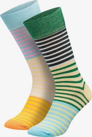 DillySocks Socks in Yellow: front