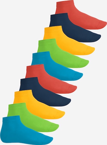 footstar Socken 'EVERYDAY!' in Blau: Vorderseite