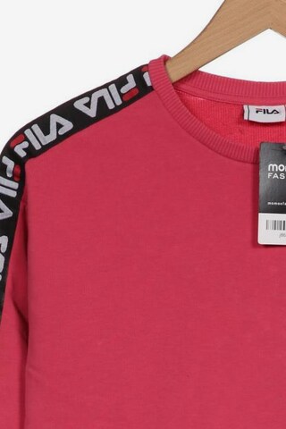 FILA Sweatshirt & Zip-Up Hoodie in XS in Pink