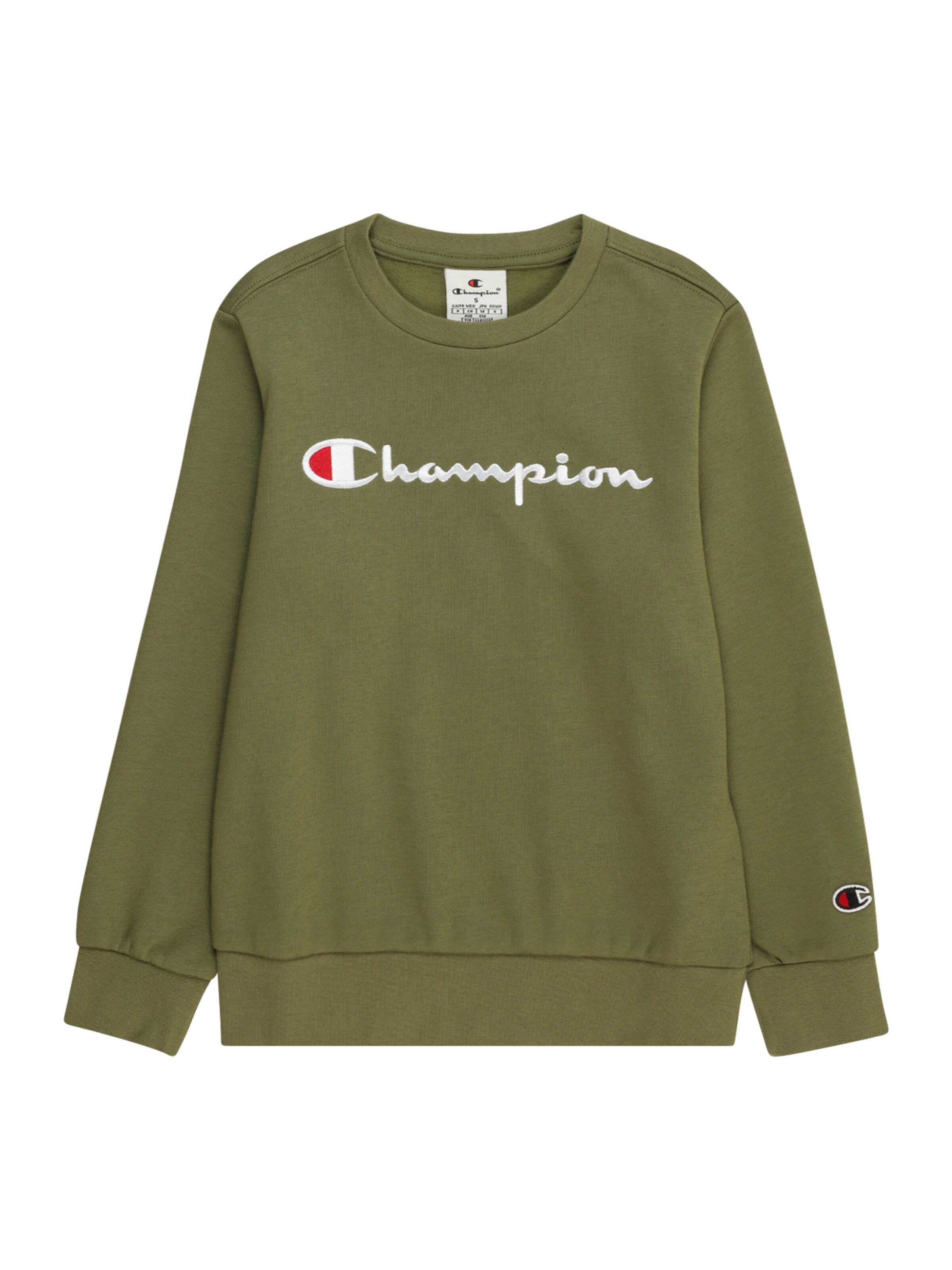 Champion Authentic Athletic Apparel Dressipluus, värv roheline: eest vaates