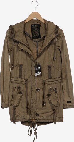 khujo Jacket & Coat in S in Brown: front