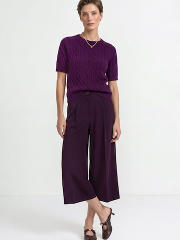 Rich & Royal Sweater in Purple