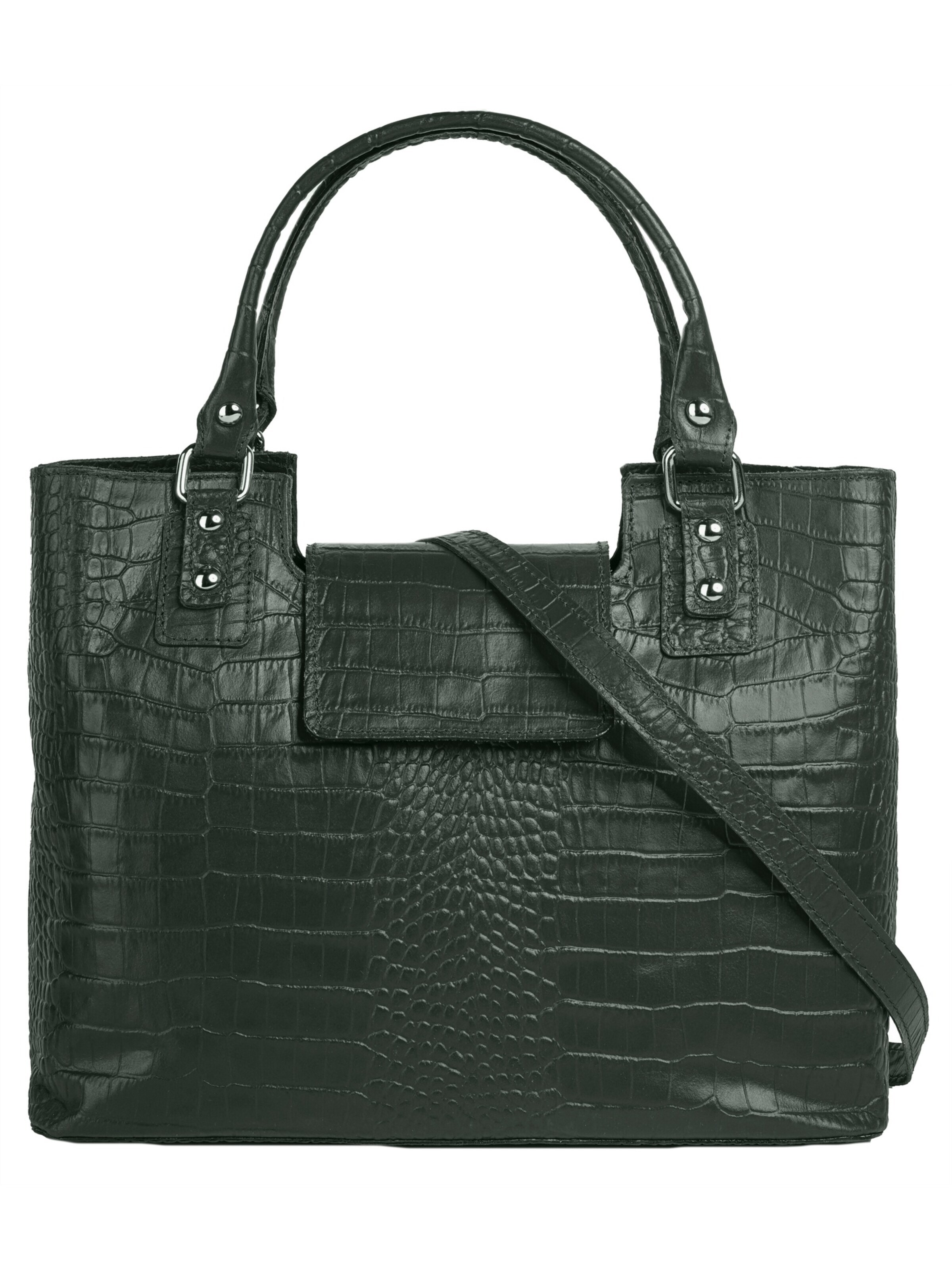 Cluty Handbag in Green: front