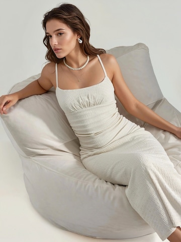 Hiccup Dress in White