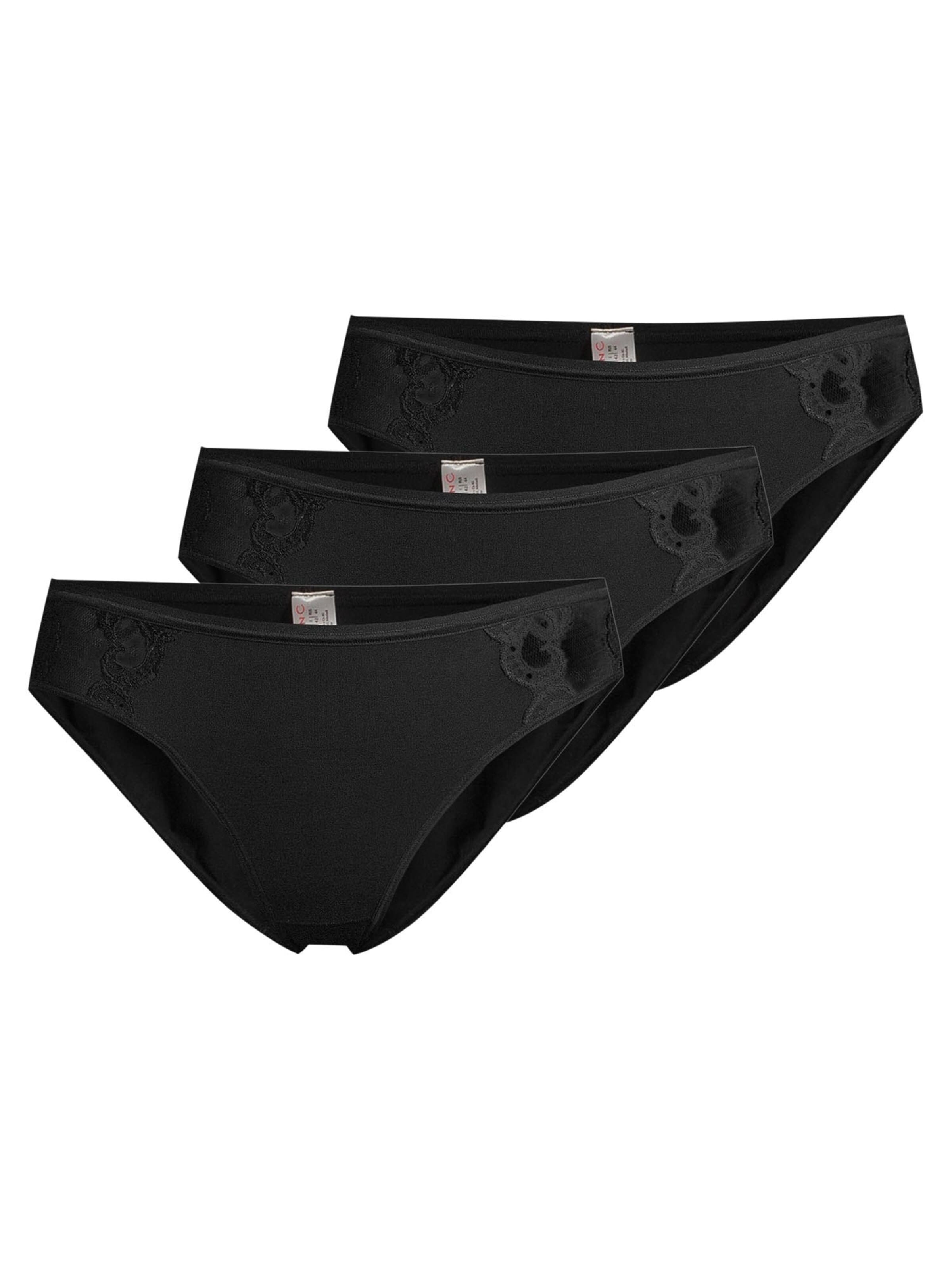 Nina von C. Slip 'Basic'‌‌‌‌‌ in Schwarz: Vorderseite