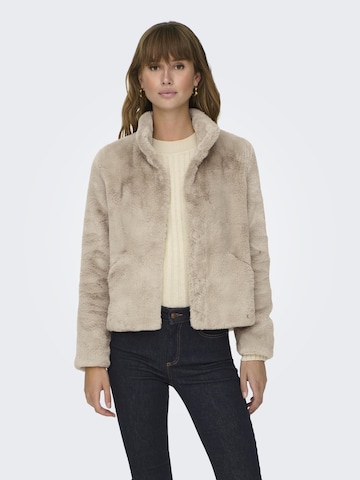 Veste mi-saison 'NEW VIDA' ONLY en beige : devant