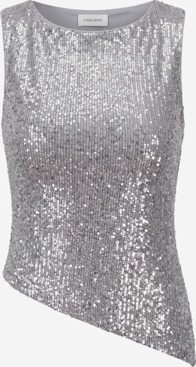 CHOLIDOU Top in XS in grau / silber, Produktansicht