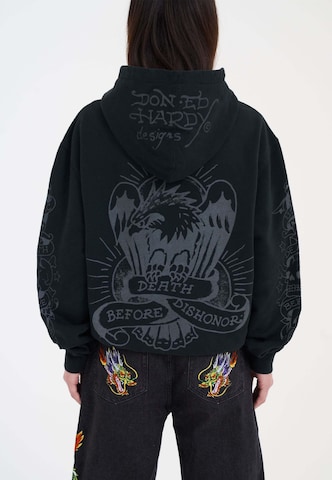 Ed Hardy Jopa na zadrgo | črna barva