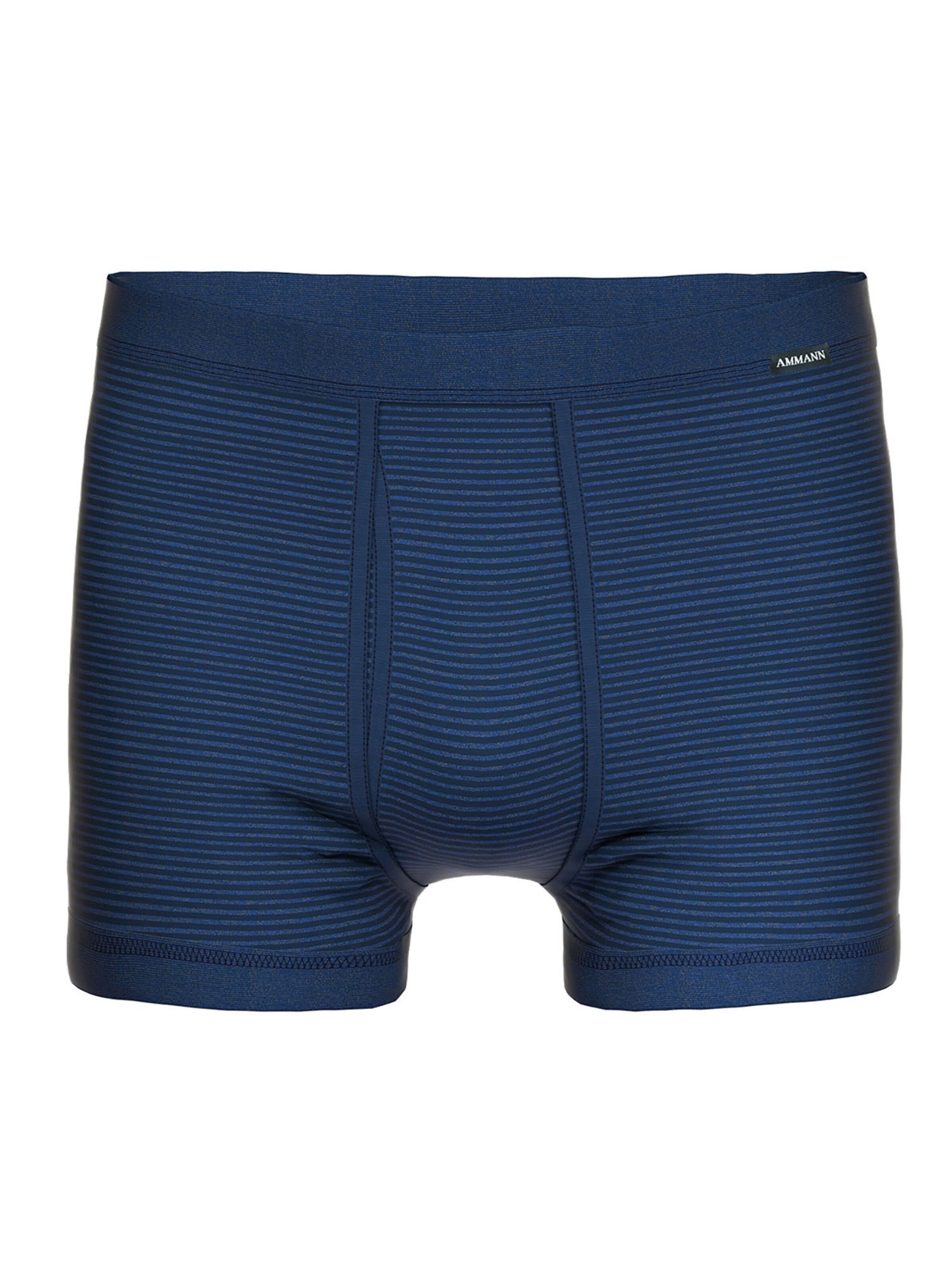 Ammann Boxer shorts 'Day Classic / Jeans Feinripp' in Blue: front
