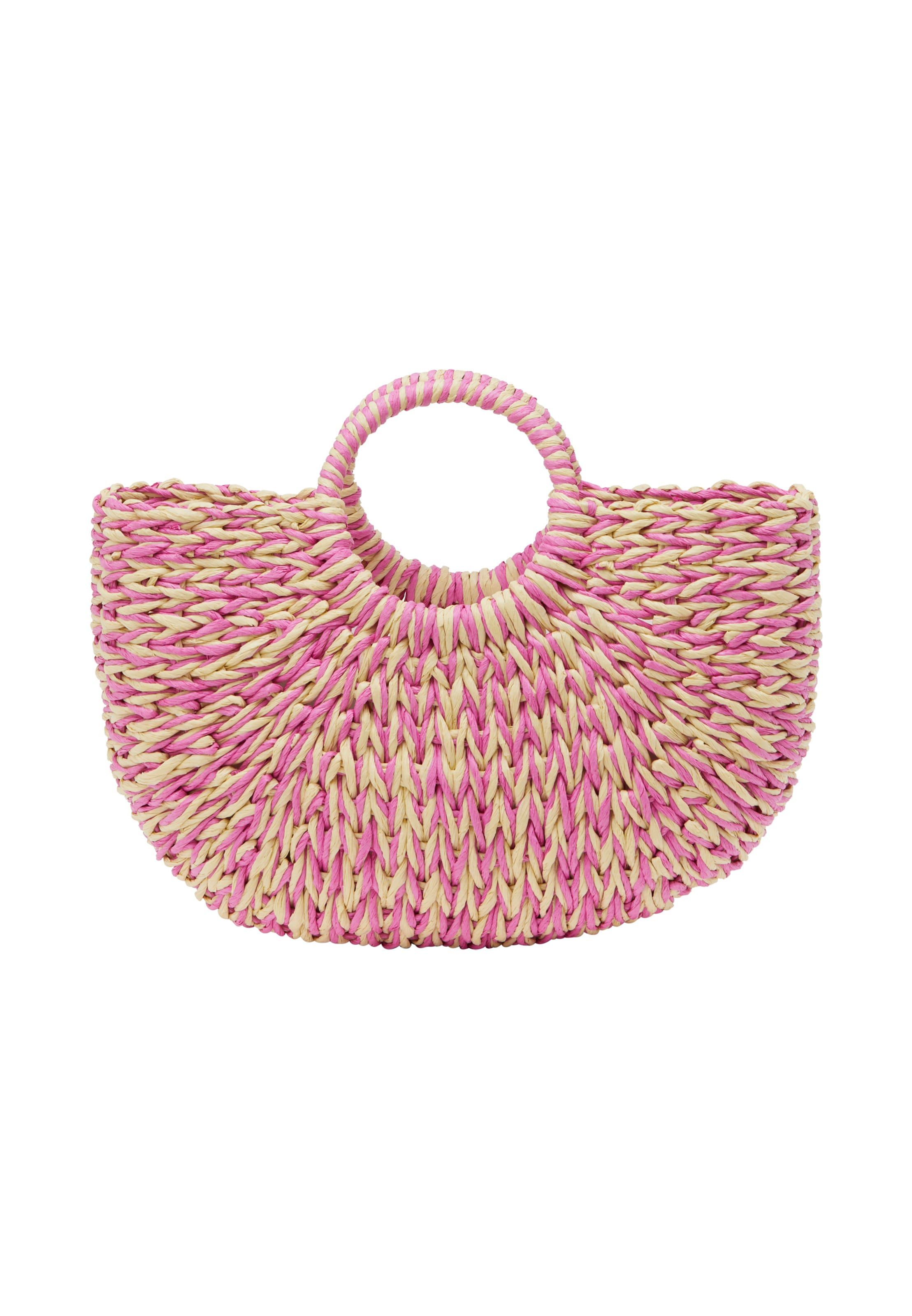 ebeeza Plážová taška - Ružová: predná strana