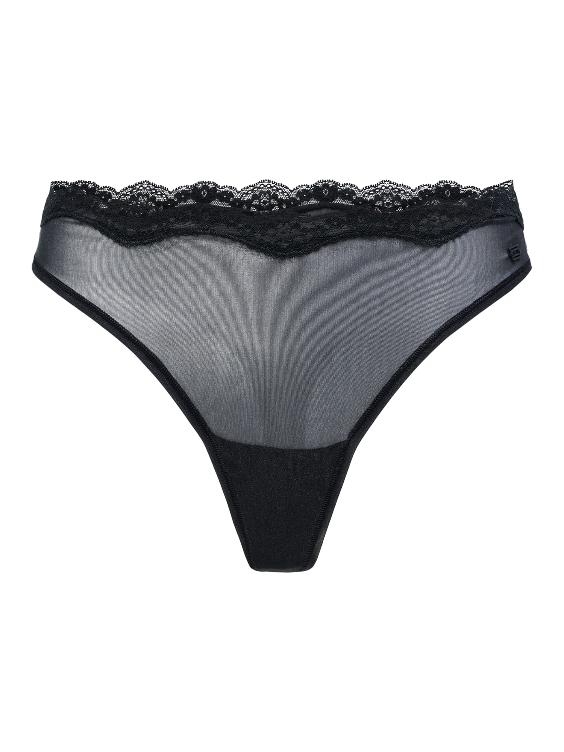 String di Tommy Hilfiger Underwear in nero: frontale