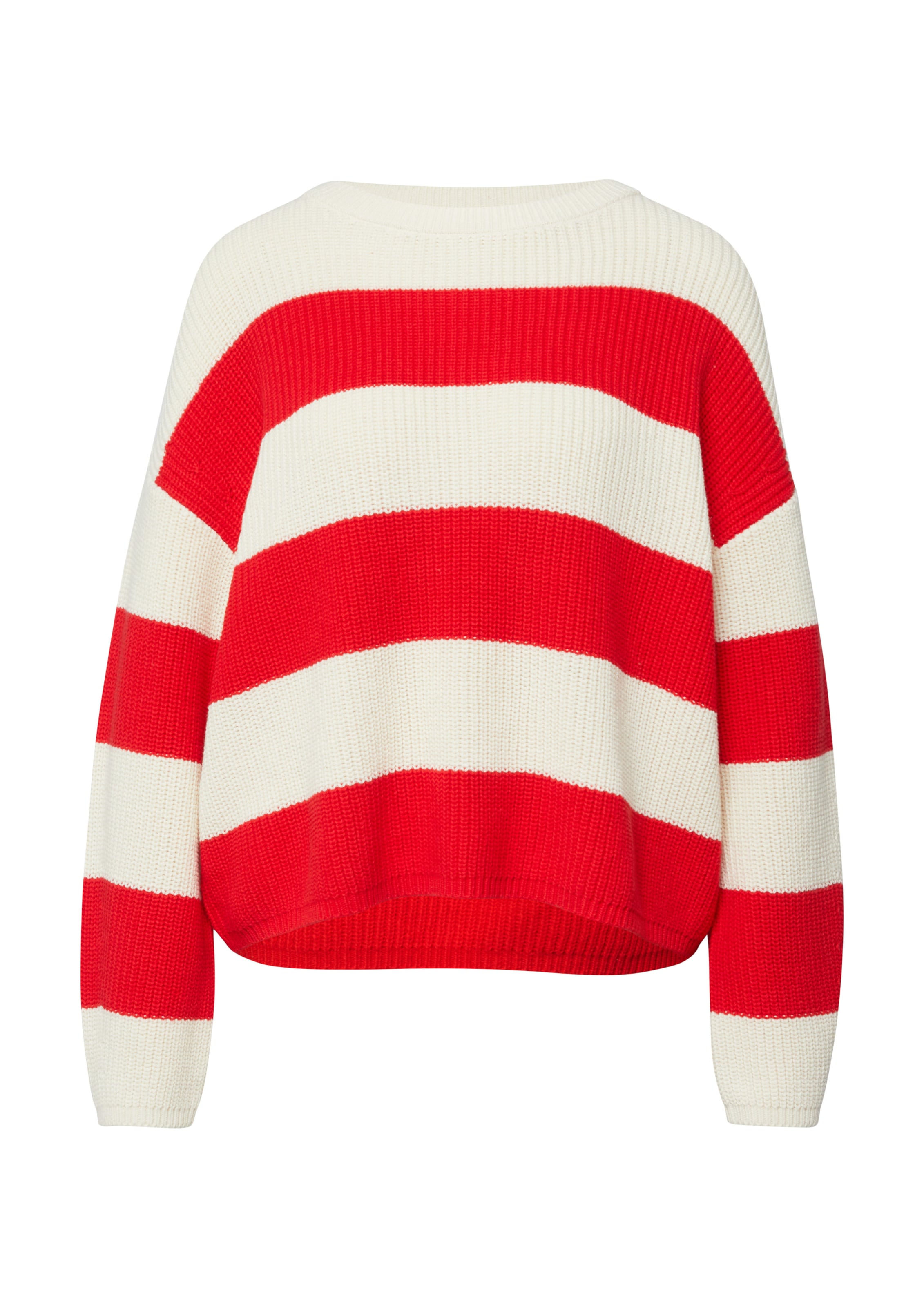 COMMA Oversized Sweater in Red: front