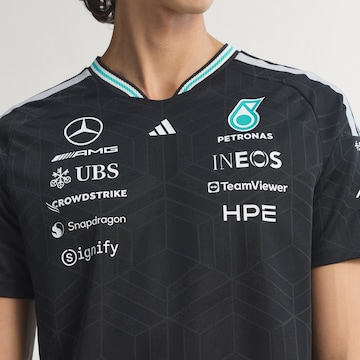 ADIDAS PERFORMANCE Funkcionalna majica 'Mercedes - Amg Petronas Formula 1 Team Driver' | črna barva