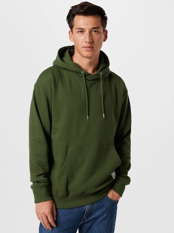 Sweat-shirt 'Mason' !Solid en vert : devant