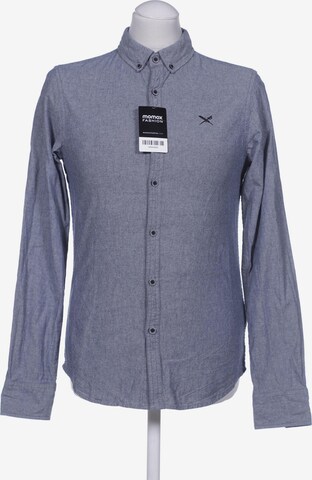 Iriedaily Button Up Shirt in S in Blue: front
