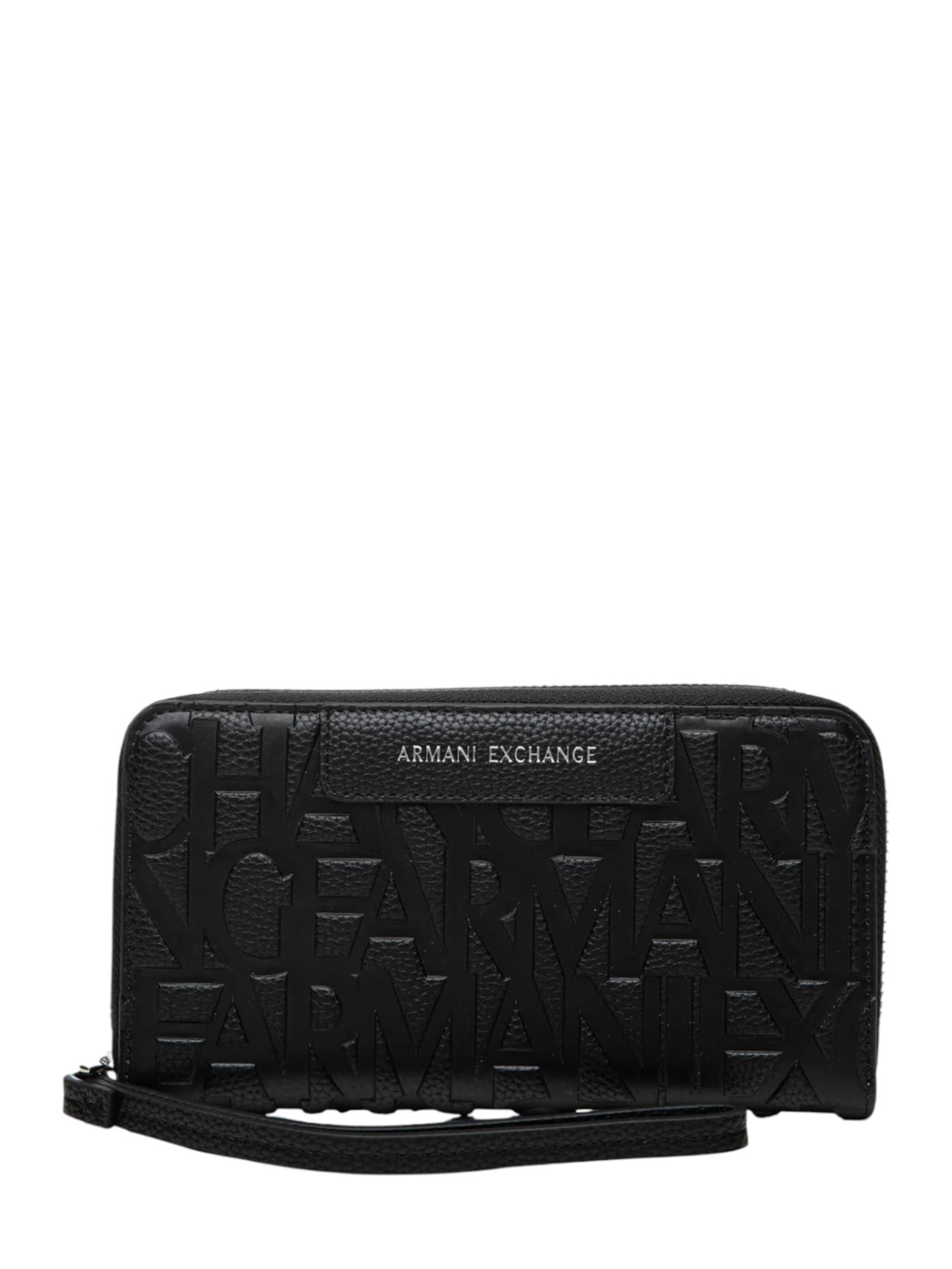 ARMANI EXCHANGE Wallet in Black: front