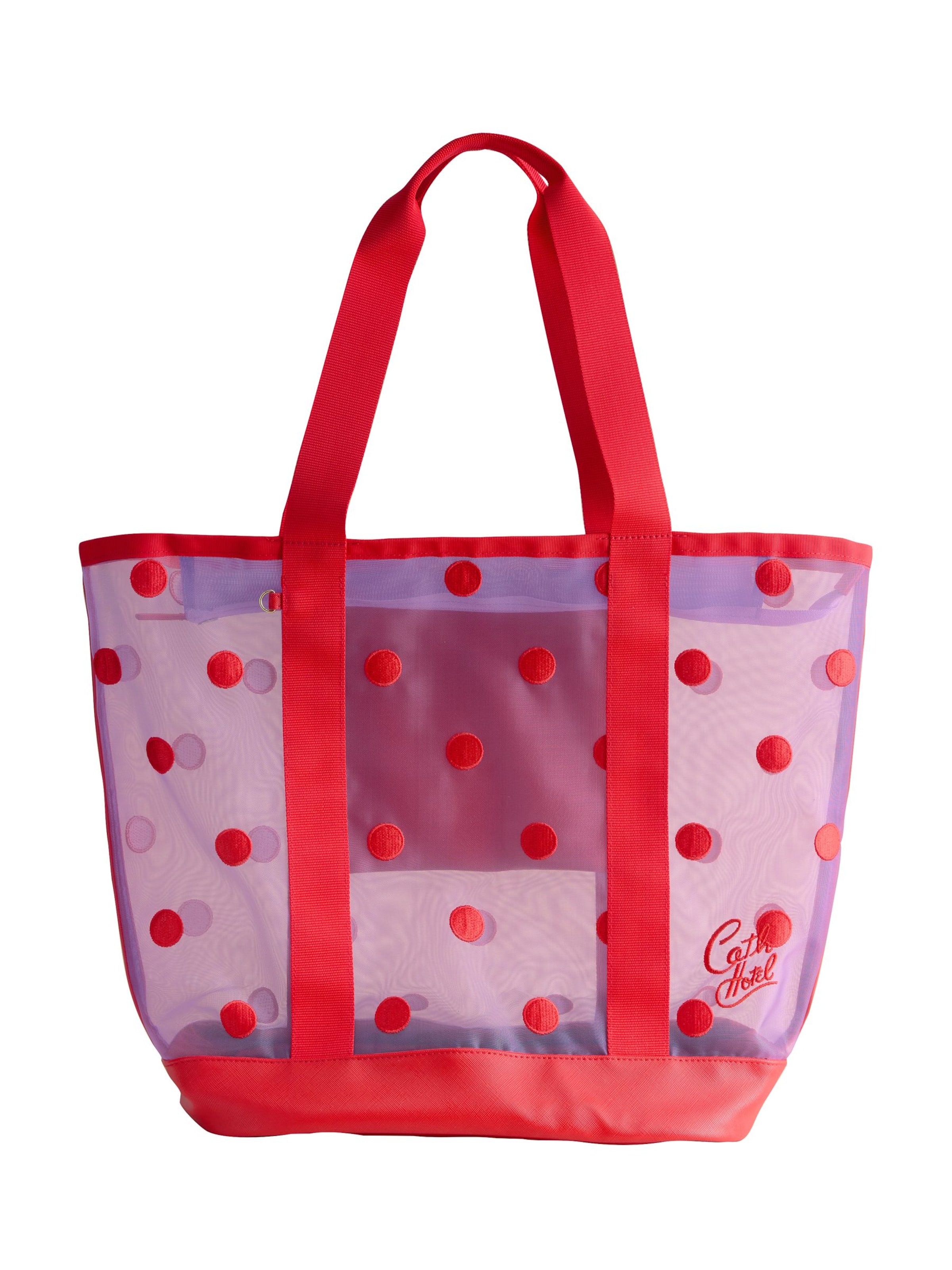 Geantă de plajă pe One Size Cath Kidston pe lila / roșu, Vizualizare produs