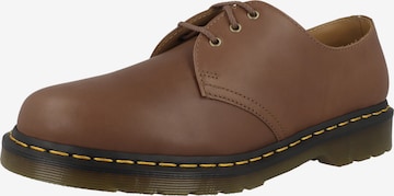 Chaussure à lacets Dr. Martens en marron : devant