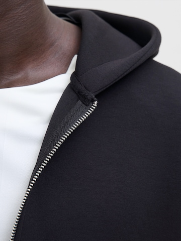 Giacca di felpa 'JWHCOVER' di JACK & JONES in nero