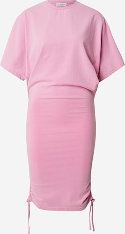 VERSTIQUE Jurk in Roze: voorkant