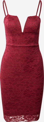 WAL G. Cocktail dress 'HONEY' in Red: front