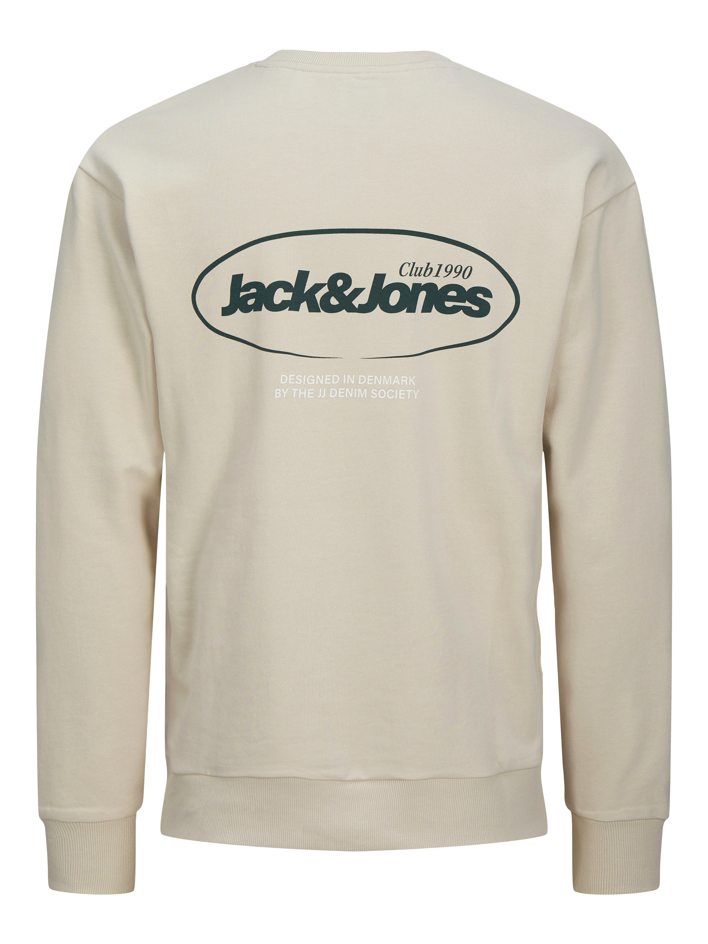 JACK & JONES Collegepaita 'JJEBradley' värissä beige: etupuoli