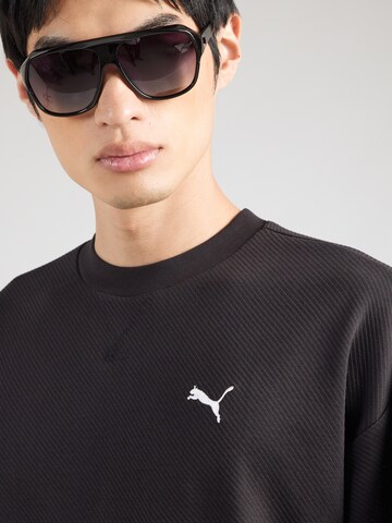 PUMA Спортивный свитшот 'ESS ELEVATED' в Черный