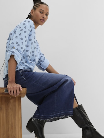 bonprix Blouse in Blauw