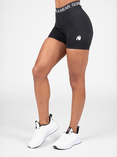 Gorilla Wear Sportbroek in XS in de kleur Zwart / Wit, Productweergave