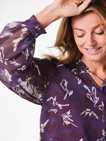 Goldner Blouse in Purple