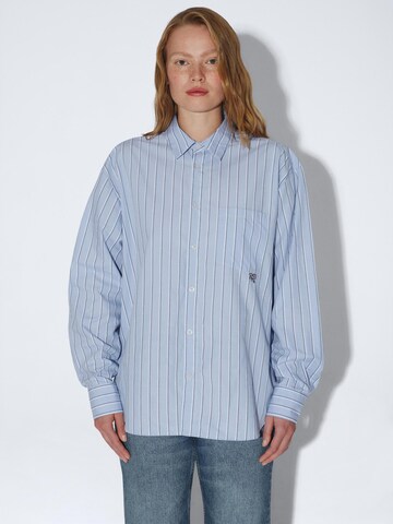 Dr. Denim Blouse 'Wes' in Blauw