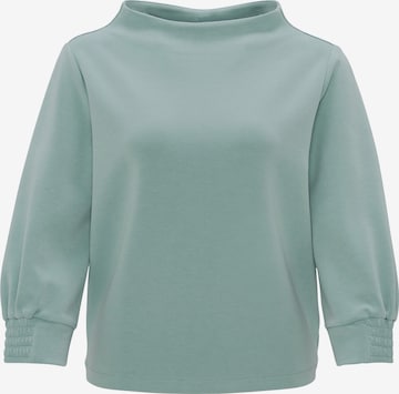 OPUS Sweatshirt 'Golena' in Groen: voorkant