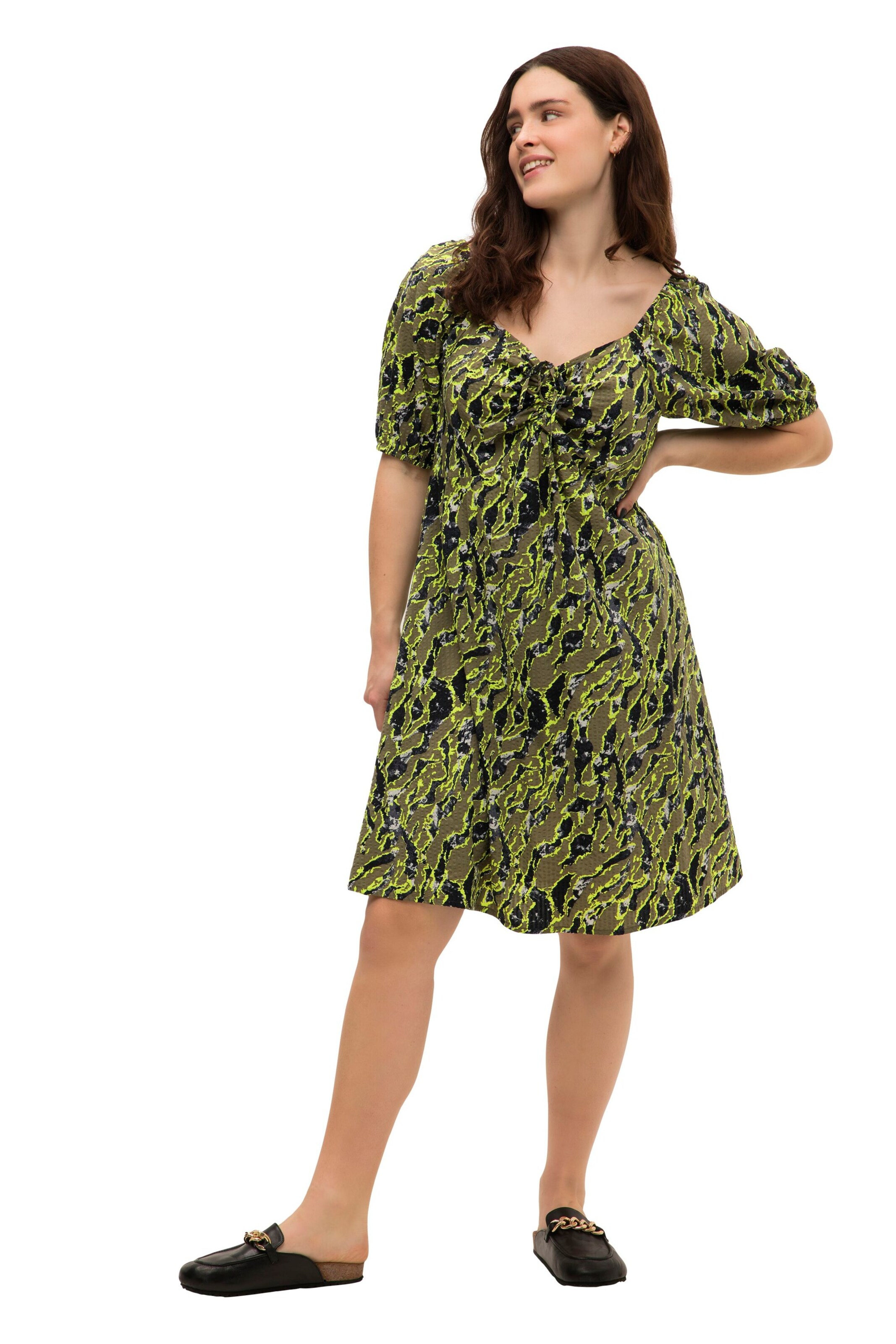 Studio Untold Kleid in Grün: Vorderseite