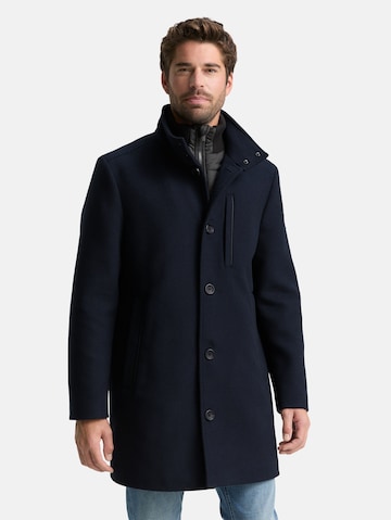 Manteau mi-saison TOM TAILOR en bleu : devant