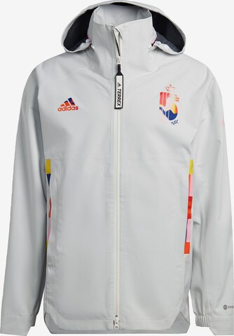 ADIDAS SPORTSWEAR Sportjas in Wit: voorkant