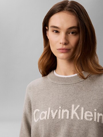 Pull-over Calvin Klein Jeans en gris