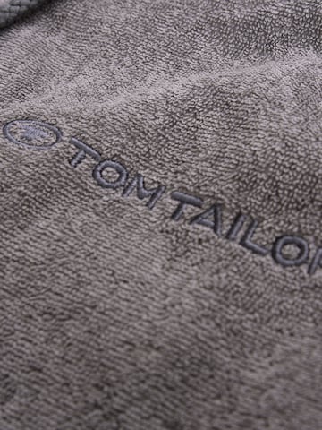 TOM TAILOR Bademantel lang‌‌‌‌‌‌‌‌‌ in Grau