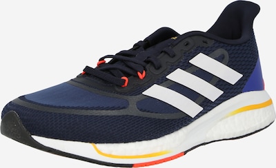 ADIDAS PERFORMANCE Loopschoen 'SUPERNOVA+' in de kleur Navy / Donkerblauw / Geel / Donkergrijs / Koraal, Productweergave
